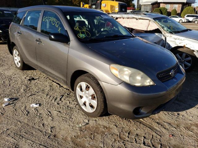 2T1KR32E26C572744 - 2006 TOYOTA MATRIX GRAY photo 1