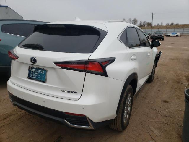 JTJBJRBZXK2109396 - 2019 LEXUS NX 300H WHITE photo 4