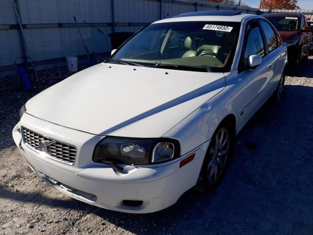 YV1TS59H741367100 - 2004 VOLVO S80 2.5T WHITE photo 2