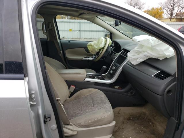 2FMDK3JC5BBA96131 - 2011 FORD EDGE SEL SILVER photo 5