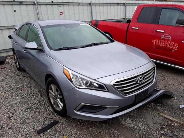 5NPE24AF8HH464968 - 2017 HYUNDAI SONATA SE SILVER photo 1