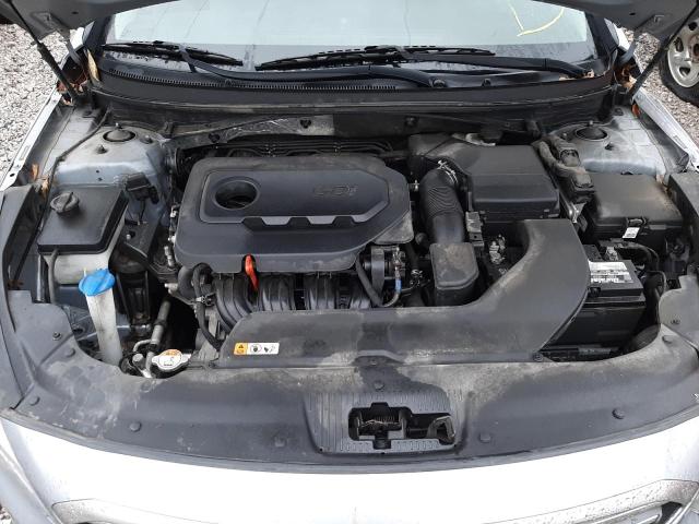 5NPE24AF8HH464968 - 2017 HYUNDAI SONATA SE SILVER photo 7