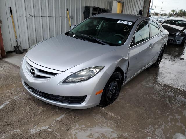 1YVHZ8BH2C5M03246 - 2012 MAZDA 6 I SILVER photo 1