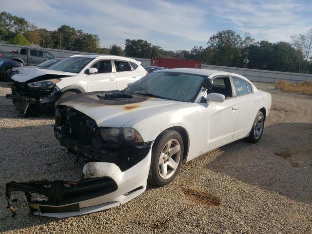 2C3CDXAG6CH226554 - 2012 DODGE CHARGER PO WHITE photo 2