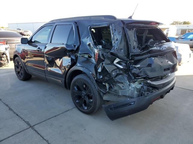 1FM5K8GT5KGA19311 - 2019 FORD EXPLORER S Черный фото 3