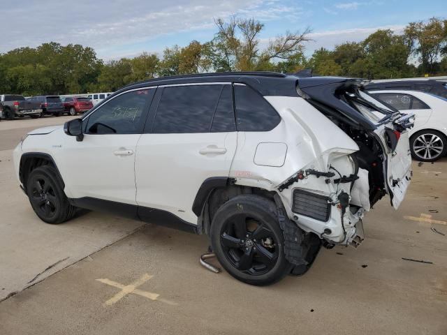 2T3EWRFV7KW006890 - 2019 TOYOTA RAV4 XSE WHITE photo 3