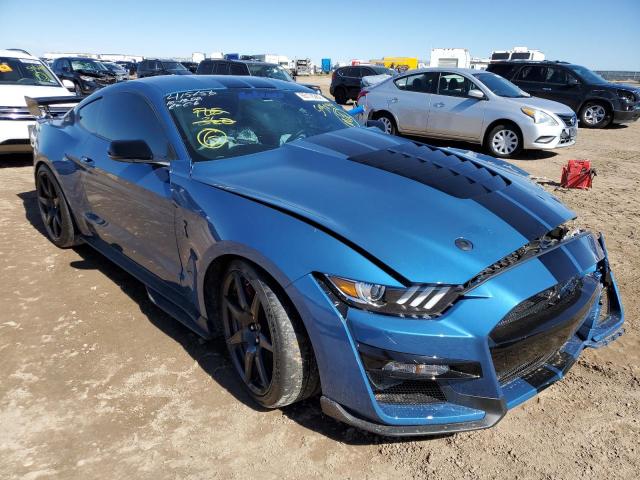 1FA6P8SJ8L5504044 - 2020 FORD MUSTANG SH BLUE photo 1