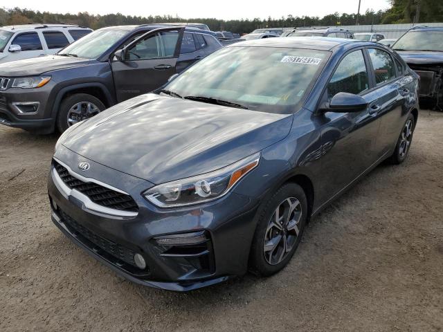 3KPF24AD4ME305236 - 2021 KIA FORTE FE GRAY photo 2