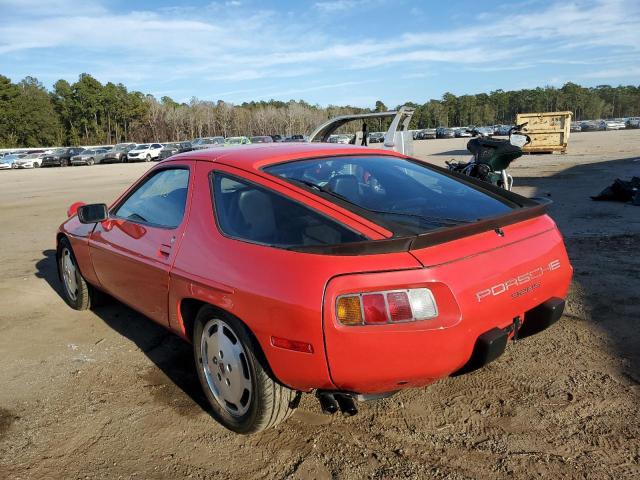 WP0JB0920FS861663 - 1985 PORSCHE 928 S RED photo 3