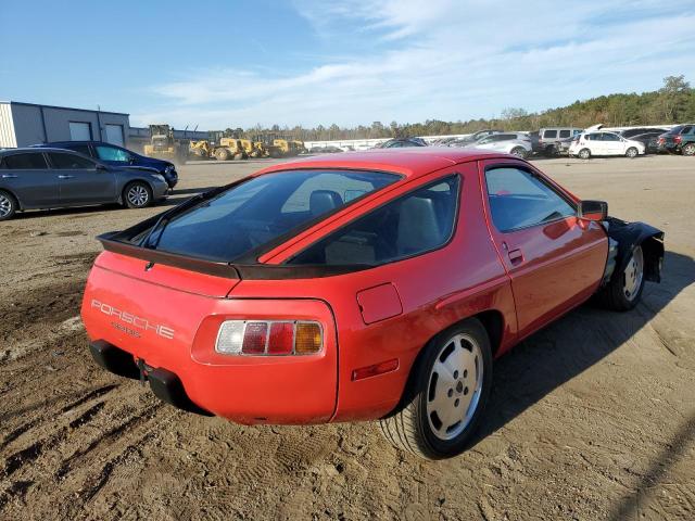 WP0JB0920FS861663 - 1985 PORSCHE 928 S RED photo 4