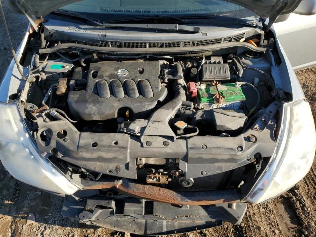 3N1BC13E28L373135 - 2008 NISSAN VERSA GRAY photo 7