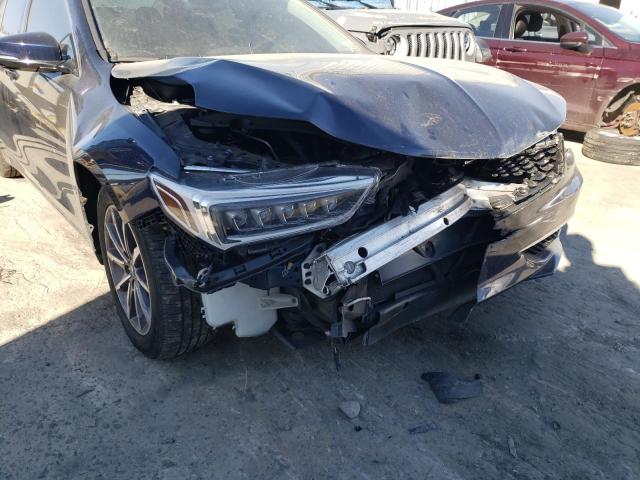 19UUB1F30KA008293 - 2019 ACURA TLX Bleu photo 9