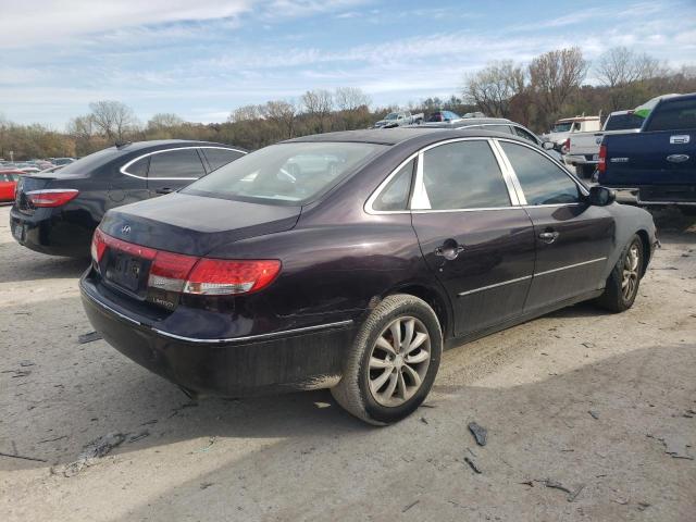 KMHFC46F46A047082 - 2006 HYUNDAI AZERA SE PURPLE photo 4