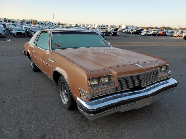 4P37Y7H499371 - 1977 BUICK LE SABRE ORANGE photo 1