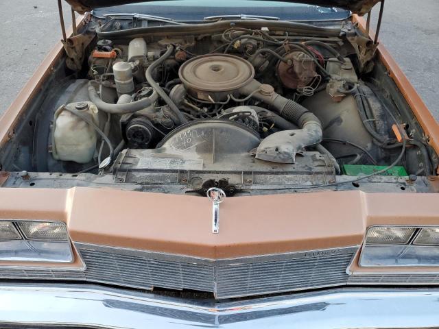 4P37Y7H499371 - 1977 BUICK LE SABRE ORANGE photo 7