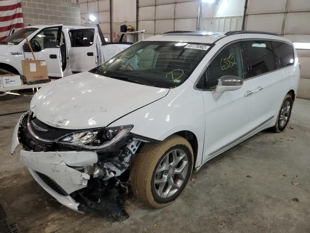 2C4RC1GG8JR269068 - 2018 CHRYSLER PACIFICA L WHITE photo 2