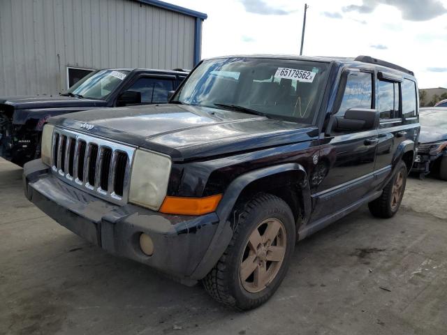 1J8HG48P07C591911 - 2007 JEEP COMMANDER 黑色 照片 2