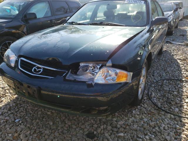 1YVGF22F025283395 - 2002 MAZDA 626 ES GREEN photo 9