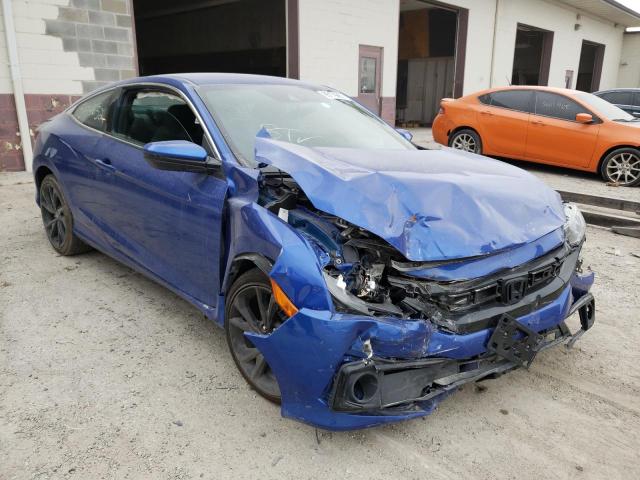 2HGFC4A85LH301832 - 2020 HONDA CIVIC SPOR BLUE photo 1