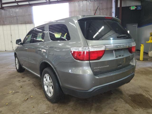 1D4RE2GG0BC741731 - 2011 DODGE DURANGO EX GRAY photo 3