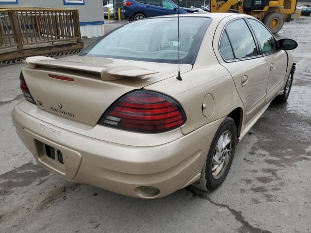 1G2NF52EX4C244726 - 2004 PONTIAC GRAND AM S GOLD photo 4