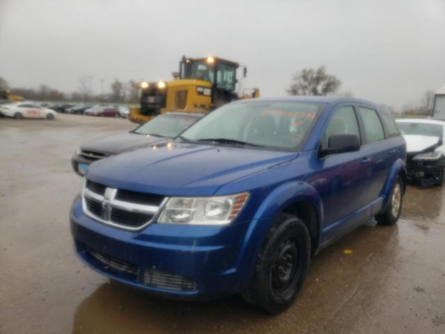 3D4GG47B89T244829 - 2009 DODGE JOURNEY SE BLUE photo 2