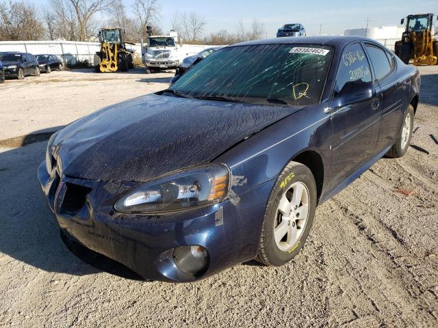 2G2WP552181177366 - 2008 PONTIAC GRAND PRIX ლურჯი ფოტო 2