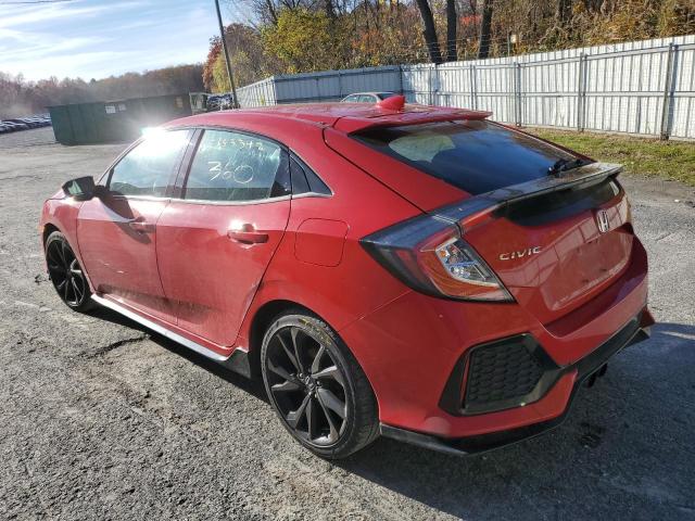 SHHFK7H46KU420885 - 2019 HONDA CIVIC SPOR 红色 照片 3
