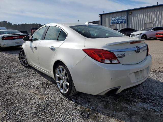 2G4GV5GV1D9197444 - 2013 BUICK REGAL GS Ақ фото 3