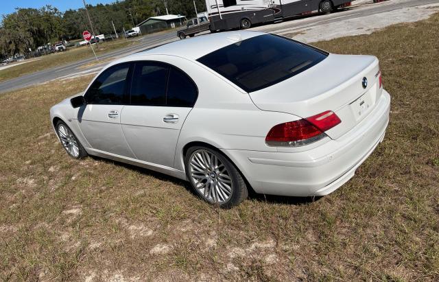 WBAHL83568DT14026 - 2008 BMW 750 I WHITE photo 3