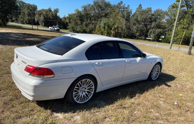 WBAHL83568DT14026 - 2008 BMW 750 I WHITE photo 4