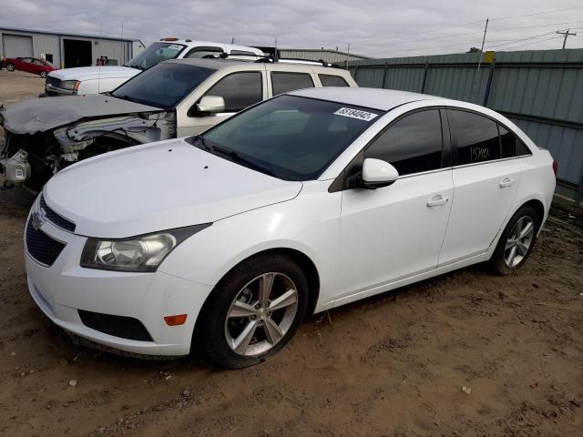 1G1PE5SB8E7259726 - 2014 CHEVROLET CRUZE LT WHITE photo 2