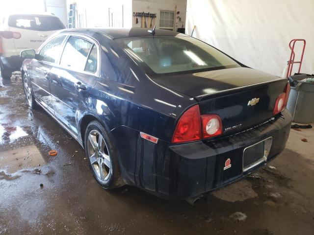 1G1ZC5EB7AF227764 - 2010 CHEVROLET MALIBU 1LT 蓝色 照片 3