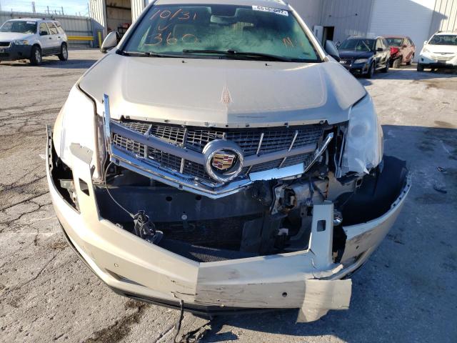 3GYFNBEY6BS585999 - 2011 CADILLAC SRX PERFOR 金色 照片 9