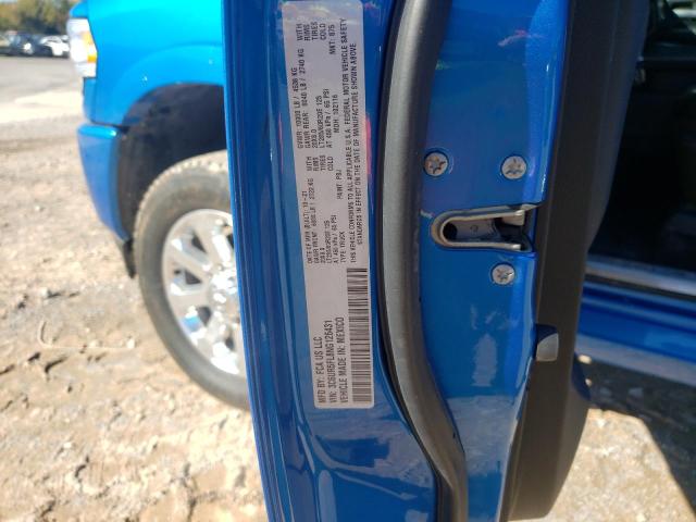 3C6UR5FL8NG126431 - 2022 RAM 2500 LARAM BLUE photo 10