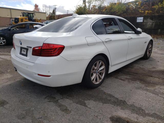 WBA5A7C52ED617173 - 2014 BMW 528 XI WHITE photo 4