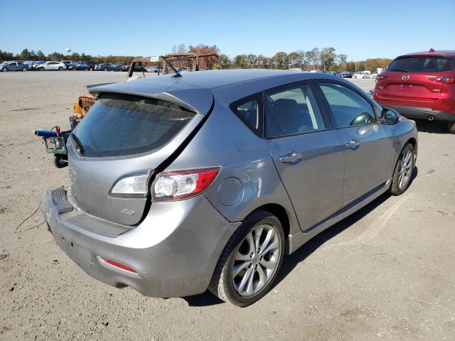 JM1BL1H65A1182515 - 2010 MAZDA MAZDA3 S SILVER photo 4