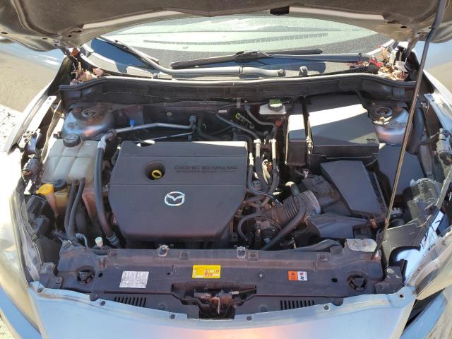 JM1BL1H65A1182515 - 2010 MAZDA MAZDA3 S SILVER photo 7