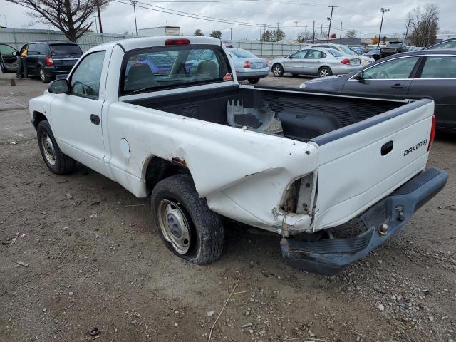 1D7FL16X63S332616 - 2003 DODGE DAKOTA SXT WHITE photo 3