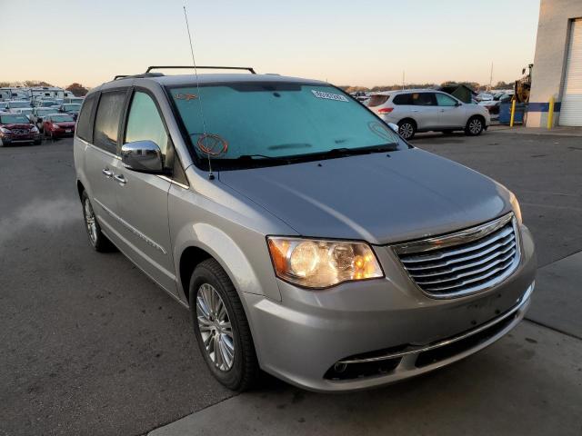 2C4RC1CGXER171090 - 2014 CHRYSLER TOWN & COU SILVER photo 1