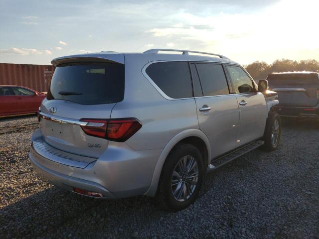 JN8AZ2NF4K9686470 - 2019 INFINITI QX80 LUXE SILVER photo 4