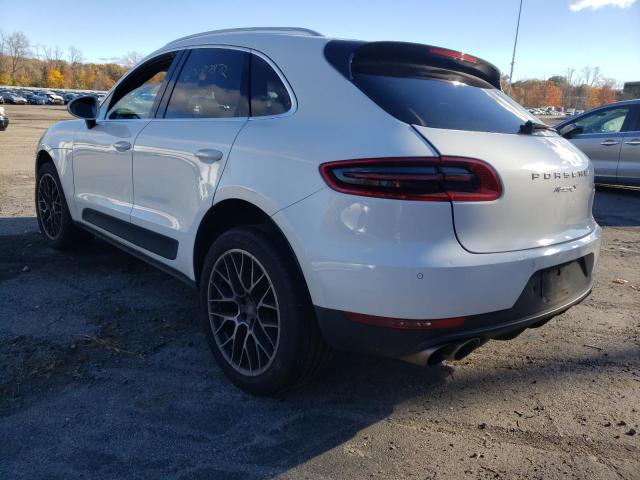 WP1AB2A53GLB45481 - 2016 PORSCHE MACAN S WHITE photo 3