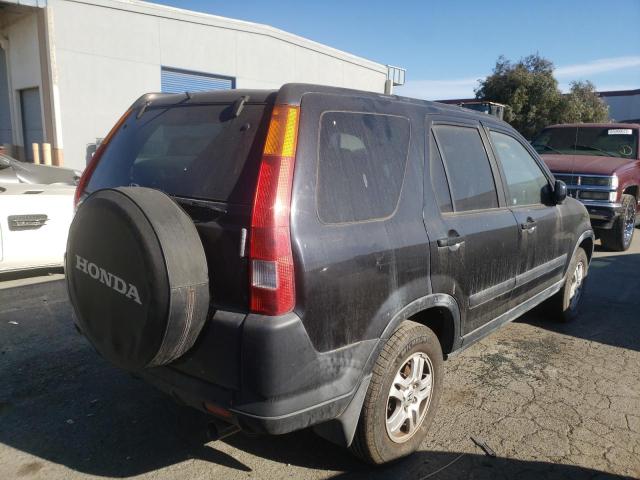 JHLRD78872C084093 - 2002 HONDA CR-V EX BLACK photo 4