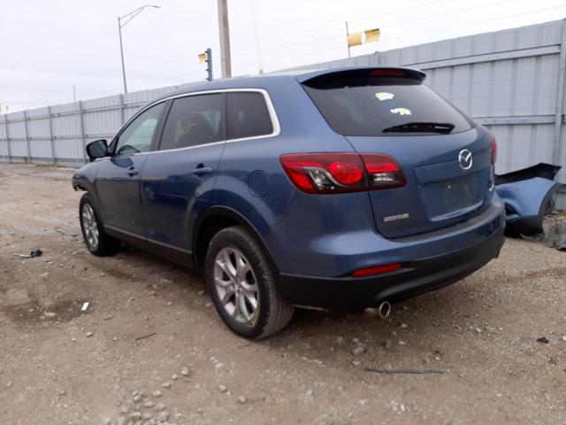 JM3TB2BA5E0425401 - 2014 MAZDA CX-9 SPORT BLUE photo 3