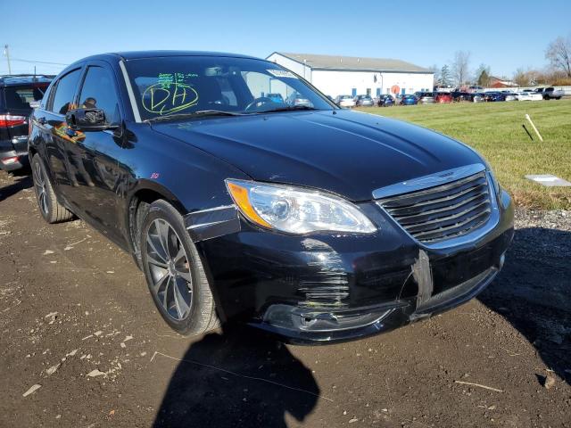 1C3CCBBG4EN116956 - 2014 CHRYSLER 200 TOURIN BLACK photo 1