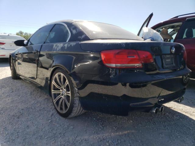 WBSWL93588PL89530 - 2008 BMW M3 BLACK photo 3