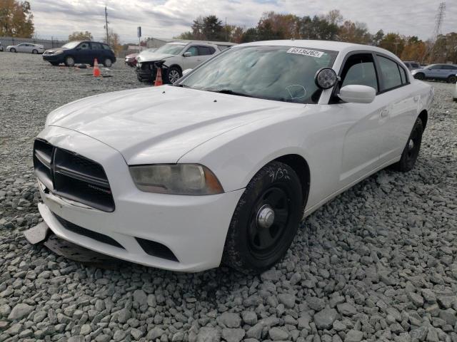 2C3CDXAG4EH286075 - 2014 DODGE CHARGER PO WHITE photo 2