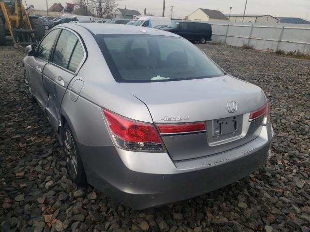 1HGCP2F89BA135476 - 2011 HONDA ACCORD EXL SILVER photo 3