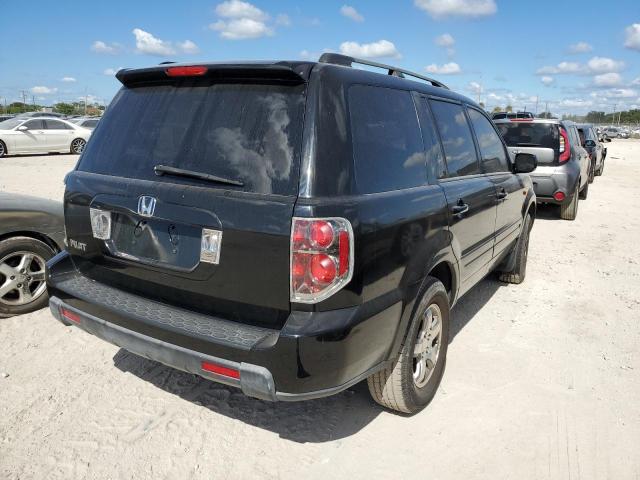 5FNYF28398B006355 - 2008 HONDA PILOT SE BLACK photo 4