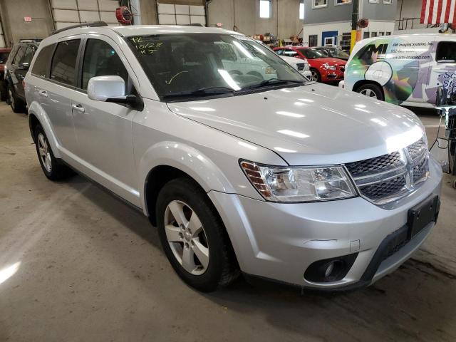 3C4PDCBG6CT269982 - 2012 DODGE JOURNEY SX SILVER photo 1